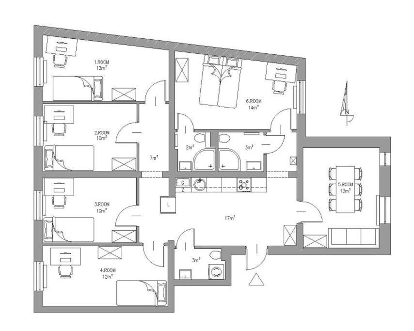Archirent Apartament Warynskiego Gdańsk Extérieur photo